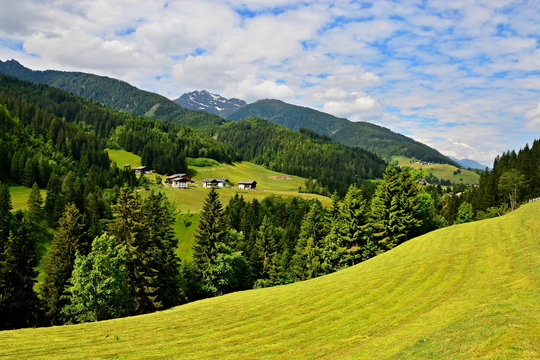 Austrian Alps-view from Promeggen
