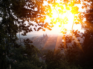 The gothic Church of Mother of God in front of Tyn in Old Town Square in Prague