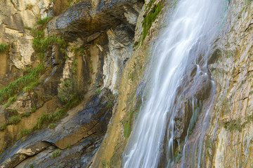 Waterfall in Pyrenees