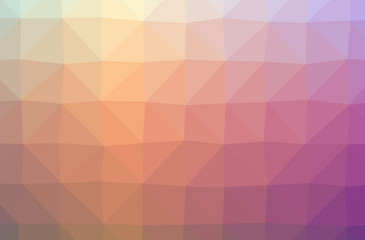Abstract illustration of red horizontal low poly background.