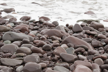 British Seaside Minehead pebbles