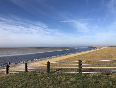Dike on Ameland island