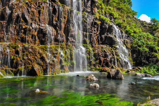 Dashbashi Canyon and Khrami river in Tsalka region, Georgia