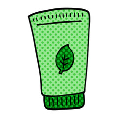 cartoon doodle of moisturiser