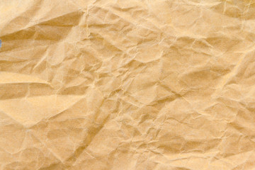 Brown wrinkle recycle paper background