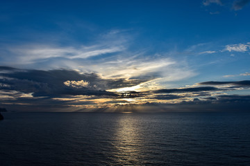 Puesta de sol en Matxitxako