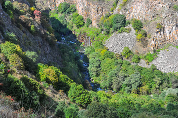 Fototapeta na wymiar Dashbashi canyon in Tsalka region, Georgia