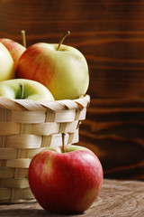 colorofull juicy apples