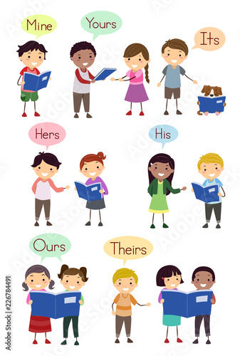 examples possessive adjectives 3 of Pronouns Possessive