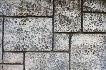 old stone wall texture and background