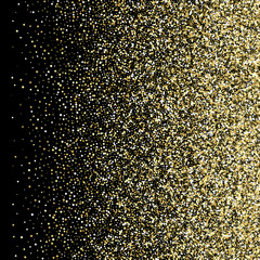 Gold glitter pattern. Vector esp10 Abstract glitter