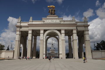 Obraz premium palace of fine arts in moscow
