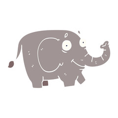 cartoon doodle funny elephant