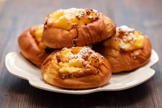 portuguese sweets with coconut Pao de Deus