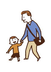 お父さんと子供