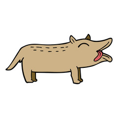 cartoon doodle funny dog