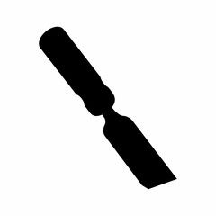 Chisel dark silhouette