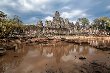 Fototapeta na wymiar temples of Cambodia