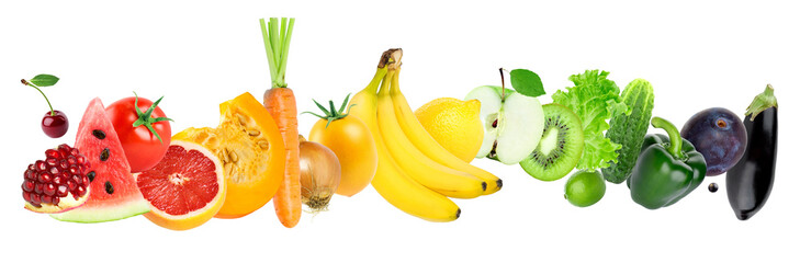 Color fruits and vegetables