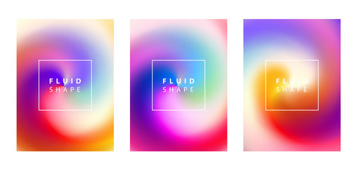 Fluid colors background. Vector illustration for posters designs, ads, promotional material.