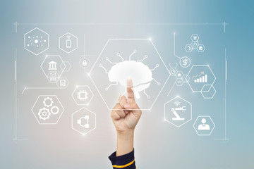 AI,Artificial intelligence,machine learning concept