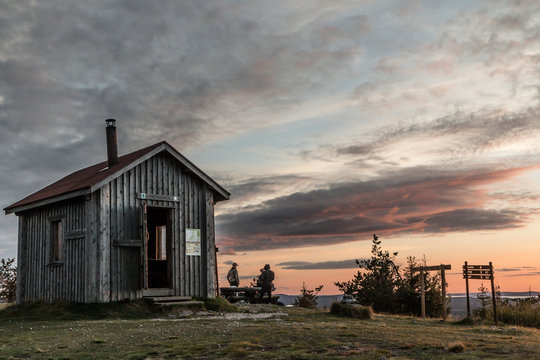 Firewarden's cabin at Valtavaara, Kuusamo, Finland