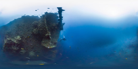 President Coolidge wreck