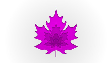 Background in paper style. Of multi-colored details.