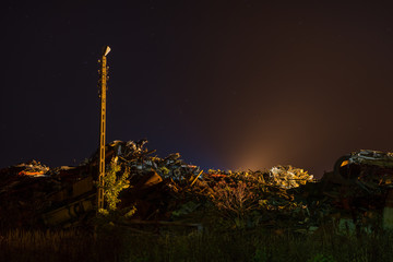 Scrape yard in Werbkowice, Poland