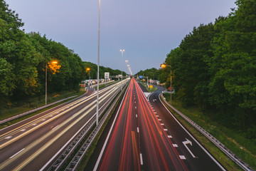Motorway in Moergestel, Netherlands © Szymon