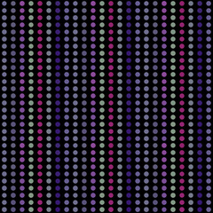 Seamless abstract pattern background with a variety of colored circles.