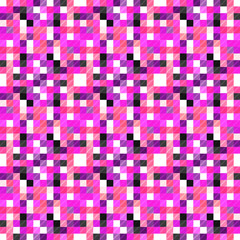 Seamless pattern background from a variety of multicolored squares.