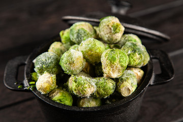 Frozen brussles sprouts