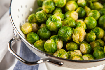 Fresh brussles sprouts