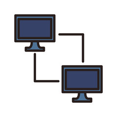 Computer network symbol