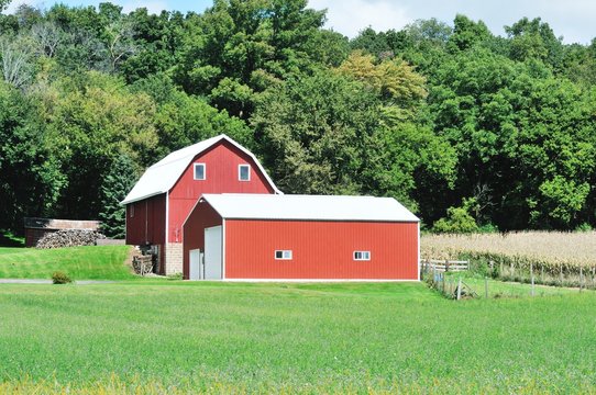 Red Barn and Shed
