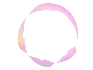 ピンクの輪
