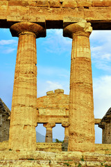 The Temple of Athena or Temple of Ceres (about 500 BC) is a Greek temple located in  Capaccio...