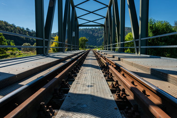 Historische Fachwerkbrücke bei Stiefern am Kamp