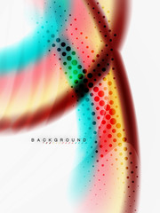 Background abstract color flow, liquid design