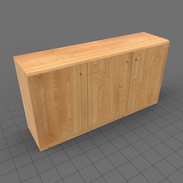 Wooden sideboard 1
