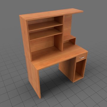 Wooden computer desk 2