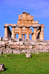 The Temple of Athena or Temple of Ceres (about 500 BC) is a Greek temple located in  Capaccio...