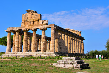 The Temple of Athena or Temple of Ceres (about 500 BC) is a Greek temple located in  Capaccio...