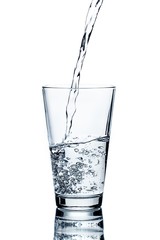 Pouring Water into a Glass