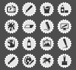 art icon set
