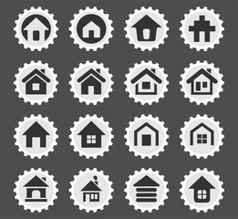 Home icon set