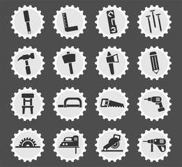 joinery icon set