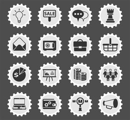 marketing icon set