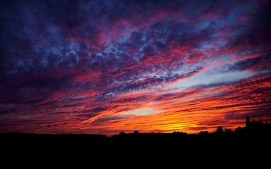 Sonnenuntergang Brandenburg